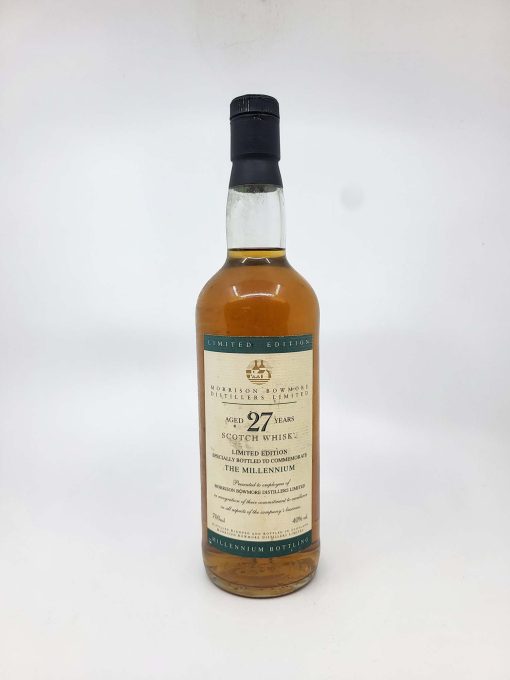 Bowmore 27 years old 2000 Millennium edition 700ml 40%