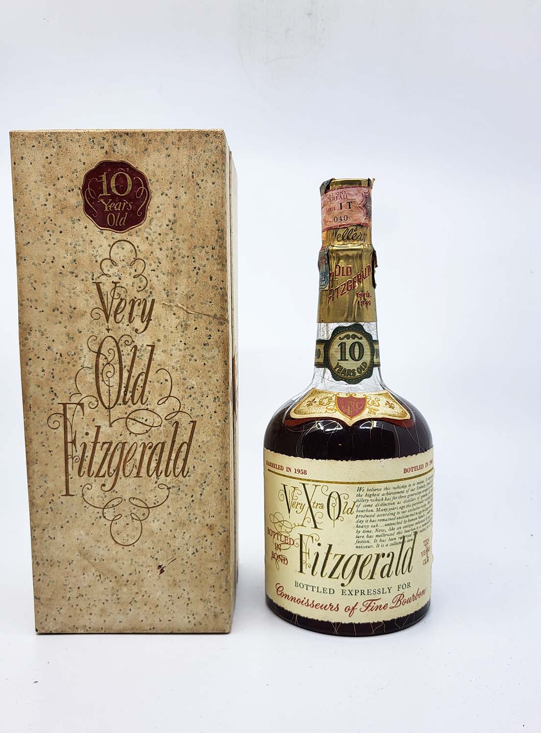 Old Fitzgerald 1958-1968 VXOF 90 proof 750ml 45% Old Fitzgerald 1958-1968 VXOF 90 proof 750ml 45%