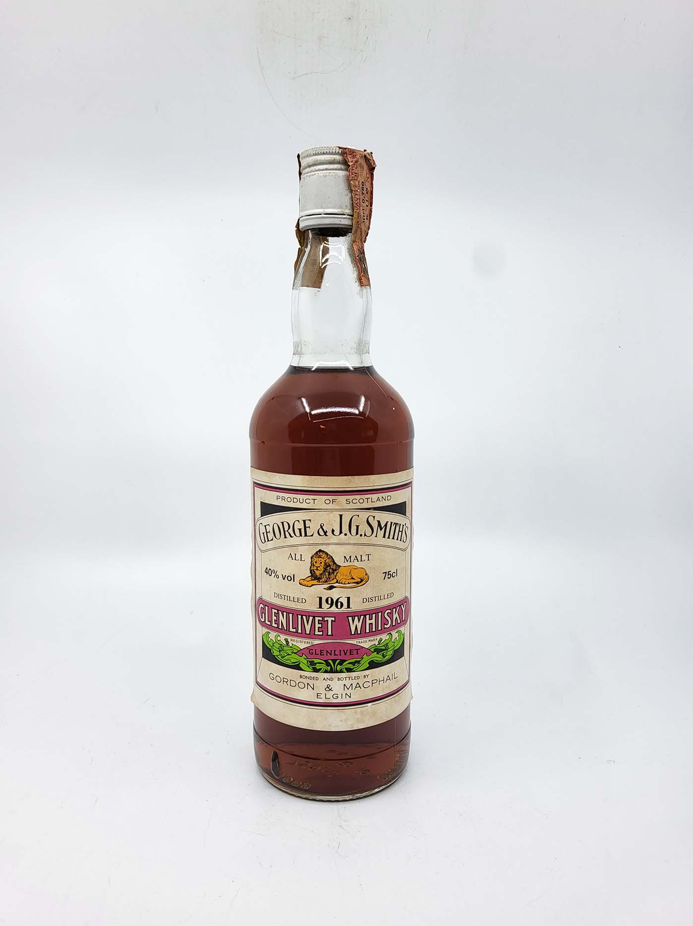 Glenlivet 1961 Gordon & Macphail 750ml 40% Glenlivet 1961 Gordon & Macphail 750ml 40%