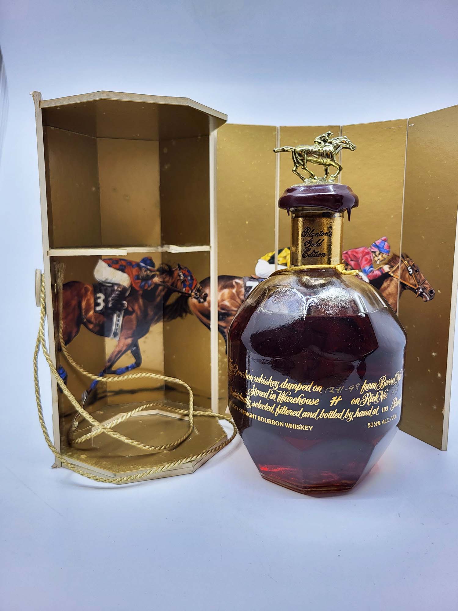 Blanton's Gold 1998 with box 700ml 51.5% Blanton's Gold 1998 with box 700ml 51.5%