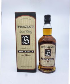 Springbank 15 years old 2000-2005 bottling. 750ml, 46%