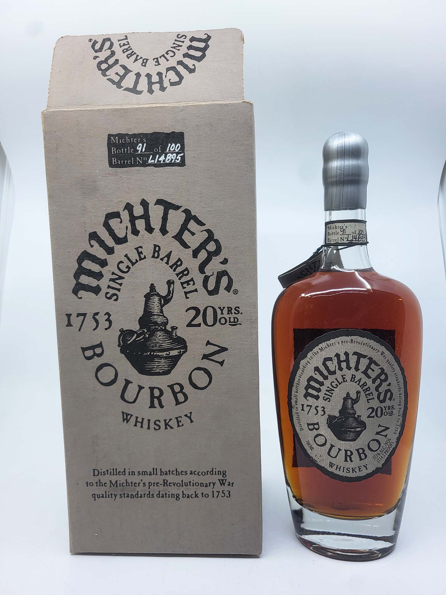 Michter's 20 years old 2014 edition 700ml 57.1% Michter's 20 years old 2014 edition 700ml 57.1%