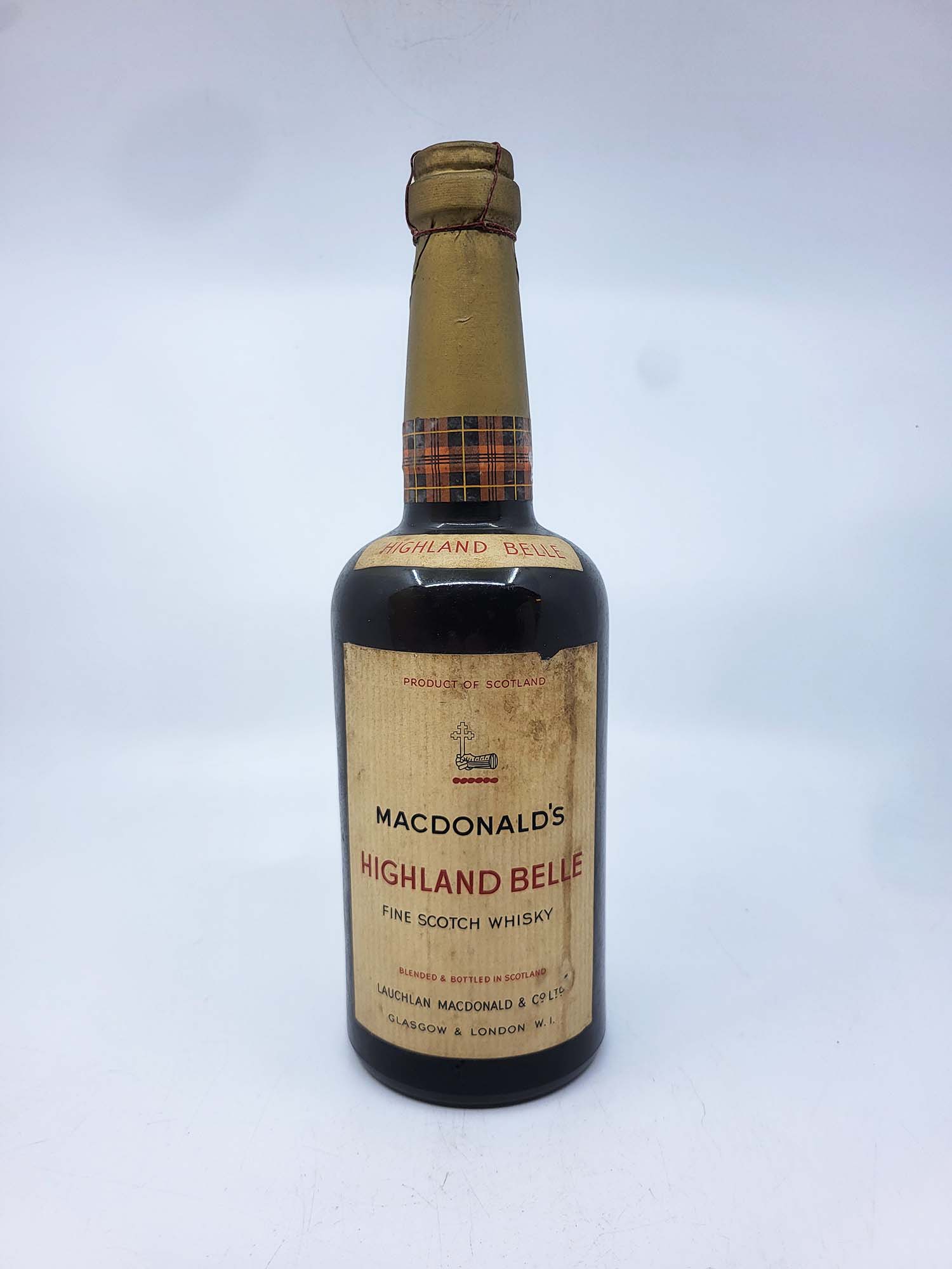 Highland Belle 1940’s- 1950’s blended. 750ml, 45%
