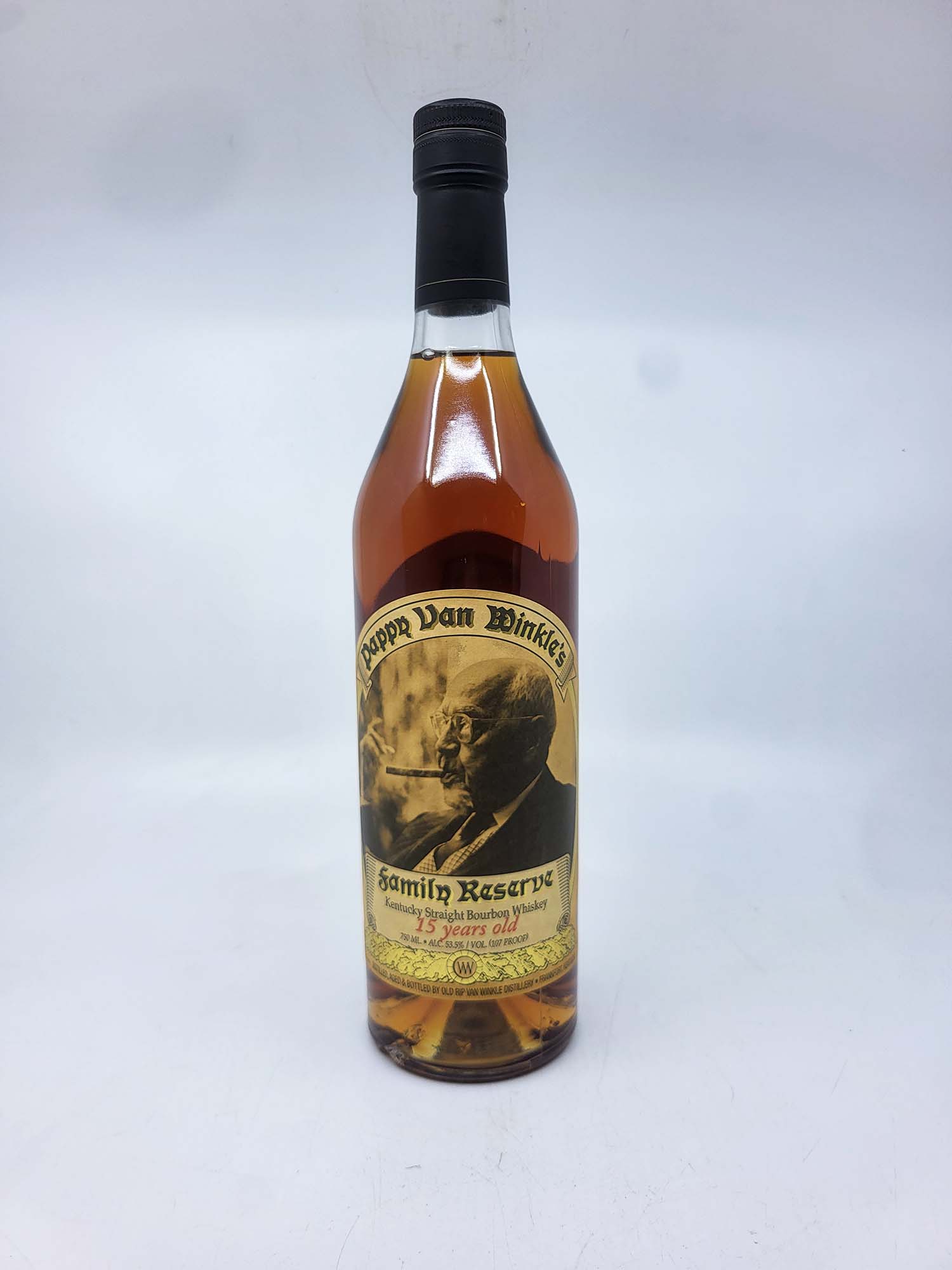 Pappy van Winkle 15 years old 2025 release. 750ml, 53.5%